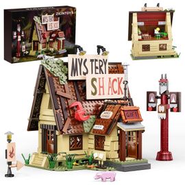 Kit De Construction De Cabine Gravity Falls, Jouet De Construction De Maison Mystery Shack, Cadeau Pour Les Fans De Télévision (965 Pièces)