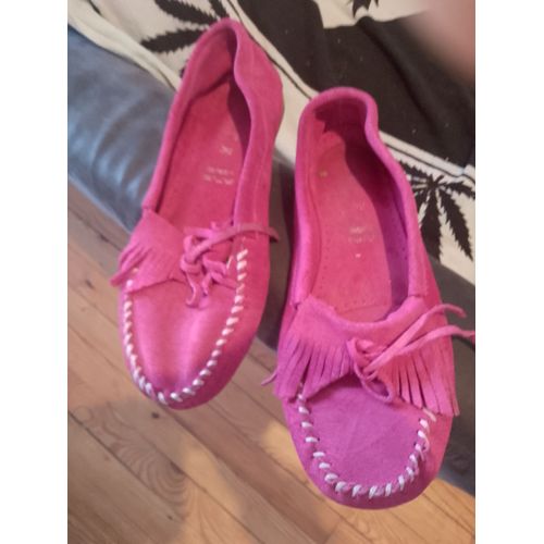 Chaussures Femme Taille 39 Rose Dessus Cuir Sous Pied Cuir..