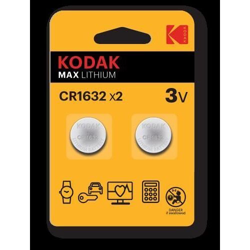 Kodak MAX - Batterie 2 x CR1632 - Li