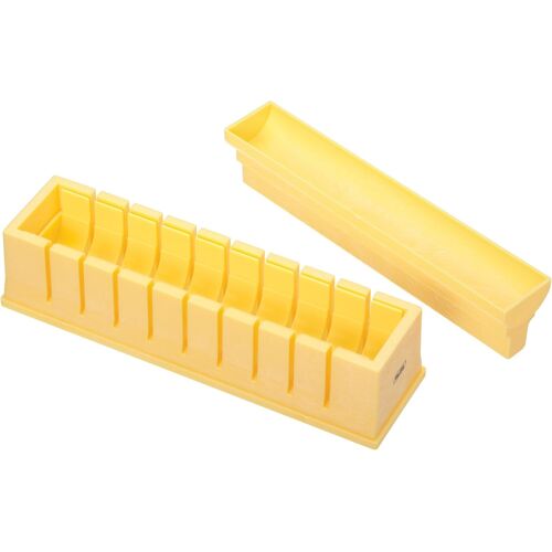 KALANKA-World of Flavours - Kit de Fabrication de Sushis, Livret de Recettes Inclus, Coffret Cadeau, Jaune, 23 x 6 x 7 cm