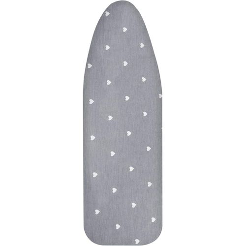 SJZG-Housse Table À Repasser, 112X28Cm, Housse Pour Table À Repasser Universelle, Housse À Repasser Avec Bande Élastique Resserrable, Pour Fers À Repasser Ordinaires Et À Vapeur (Gris)