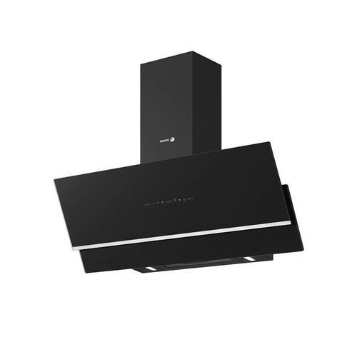 Fagor - Hotte dã©co murale inclinã©e 90cm , verre noir , aspiration : 594m3/h , g fhig9600a++