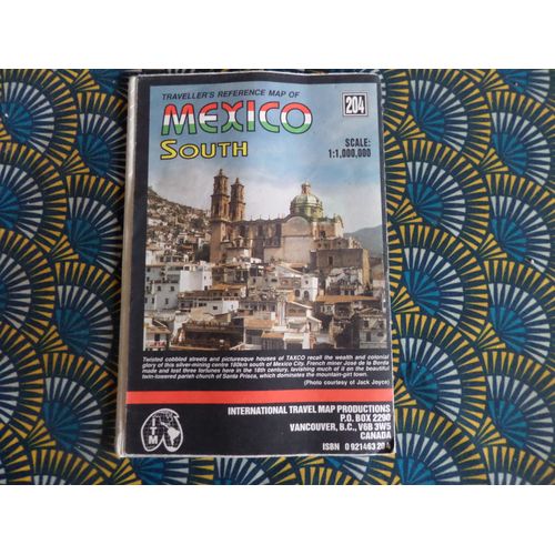 Carte *Plan Du Mexique Et De La Ville De Mexico