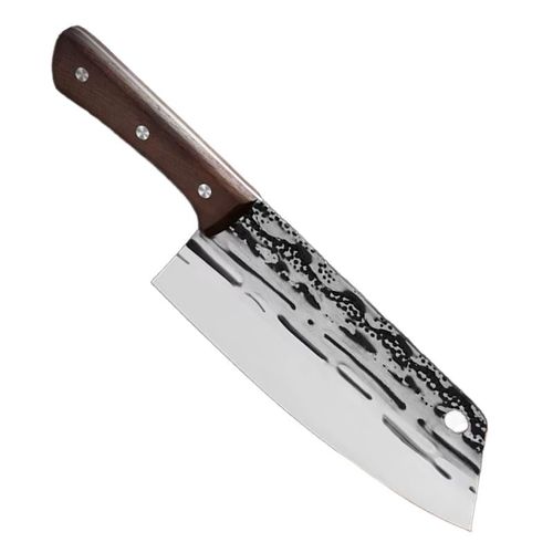 Hand Forged Cleaver Chef Slicing Knife Home Kitchen Bbq Butcher Cooking Tool New