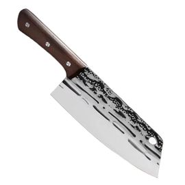 Hand Forged Cleaver Chef Slicing Knife Home Kitchen Bbq Butcher Cooking Tool New