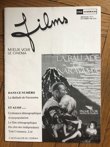 Films /Mieux Voir Le Cinéma 17 Octobre 83