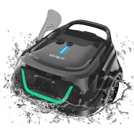 Robot de piscine sans fil Wybot A1 - Nettoyage du fond,Batterie Grande Autonomie