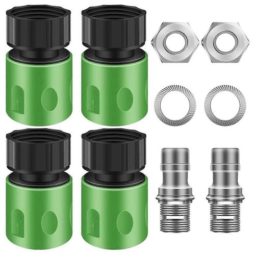 Kit de lavage de plateau de tondeuse à gazon 2set,Accessoire de nettoyage de tondeuse à gazon autoportée pour tracteur de tondeuse à gazon,Accessoires d'adaptateur de lavage de pont