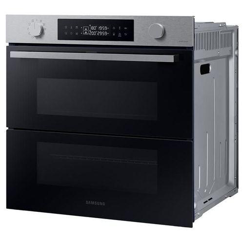 Four Samsung Series 4 NV7B4550VAS - avec fonction vapeur - encastrable - WiFi - niche - 56x55x59 cm (lxpxh) - avec système auto-nettoyant - classe A+ - acier inoxydable