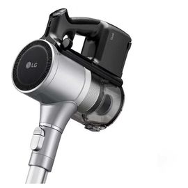 Aspirateur balai/à main (2-en-1) sans sac LG CordZero A9K-PRIME1S - sans fil - argent fantaisie - 2 batteries