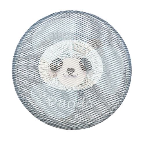 Cache-poussière rond pour ventilateur électrique pour ventilateur sur pied, lavable, anti-poussière, filet de protection pour ventilateur de sécurité pour enfants Panda S 40 cm