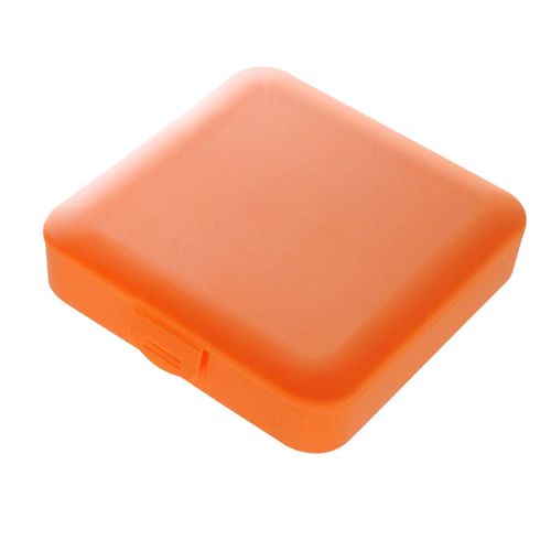 BoîTe De Rangement De Serviettes HygiéNiques, Petit Organisateur Portable De Serviettes Menstruelles, Multifonctionnel, Grande Capacité Avec Boucle Simple, Orange 