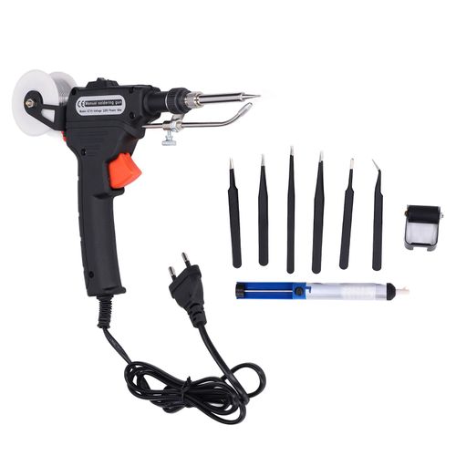 Kit de pistolet à souder automatique, chauffage rapide, prévention des brûlures, fer à souder à main pour le soudage d'entretien électrique