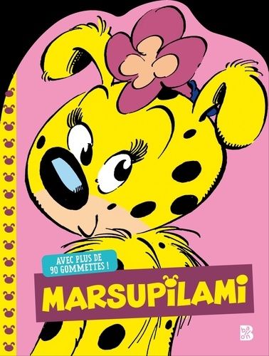 Marsupilami (Rose) - Avec Plus De 90 Gommettes
