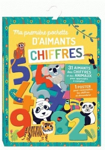 Ma Première Pochette D'aimants Chiffres - Avec 31 Aimants Et 1 Poster
