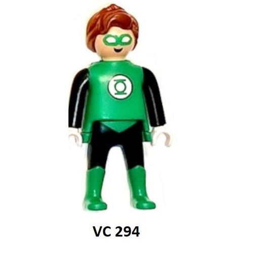 Figurine "Kinder" (2025) - Série: Dc Playmobil / N° 4 - Green Lantern ( Vc294 / Vc-294 )