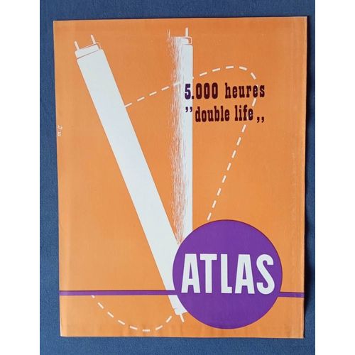 Publicité De La Marque "Atlas"