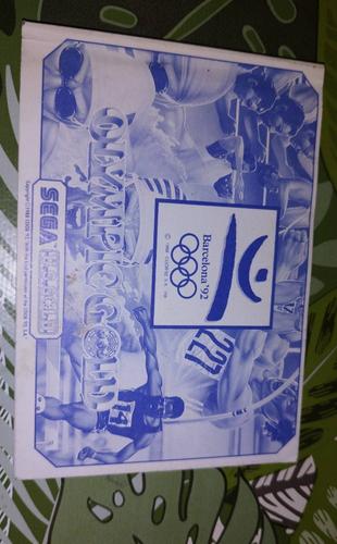 Notice Jeu Sega Master System Barcelona 92 Olympic Gold