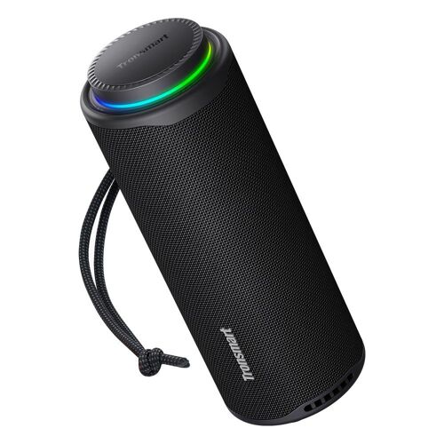 Tronsmart T8 Portable Outdoor Speaker 40W Boom 360 Sound IPX7 Waterproof 18H Playtime BeatSync Lights​​ Black