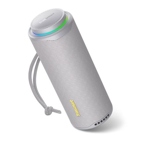 ​Tronsmart T8 Portable Outdoor Speaker 40W Boom 360 Sound IPX7 Waterproof 18H Playtime BeatSync Lights​​ Grey