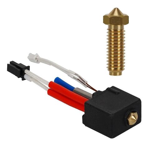 1 ensemble pour kit de 2 têtes d'impression série 2 Neo/Pro/Plus/Max, 24 V, 60 W, 100 K, 2 dissipateurs thermiques, A