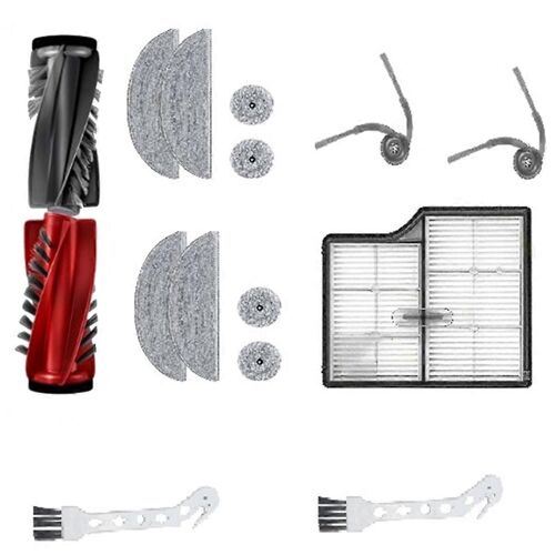 Pour aspirateur robot G30/Saros10, rouleau, brosse, filtre, brosse latérale, chiffon de remplacement, accessoire Bru