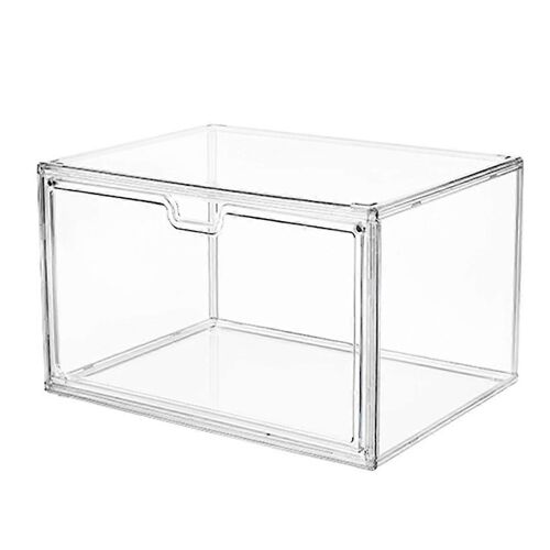 Présentoir transparent pour modèle d'échelle, boîte de rangement pour marionnettes à main, 36 x 27 x 22 cm