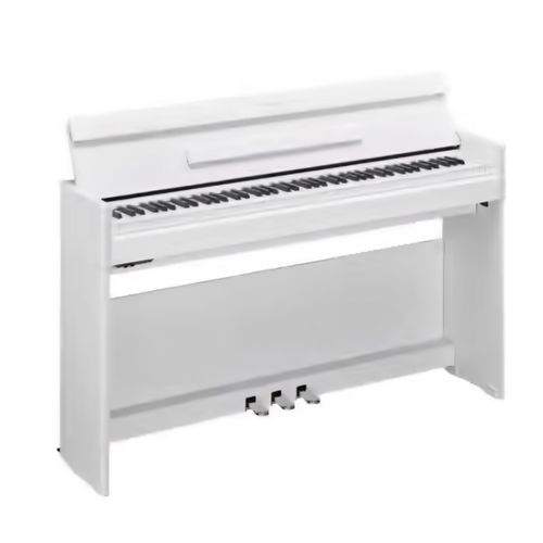 Piano Numerique Yamaha Ydp S55 Wh Arius + Banc De Piano Reglable En Hauteur