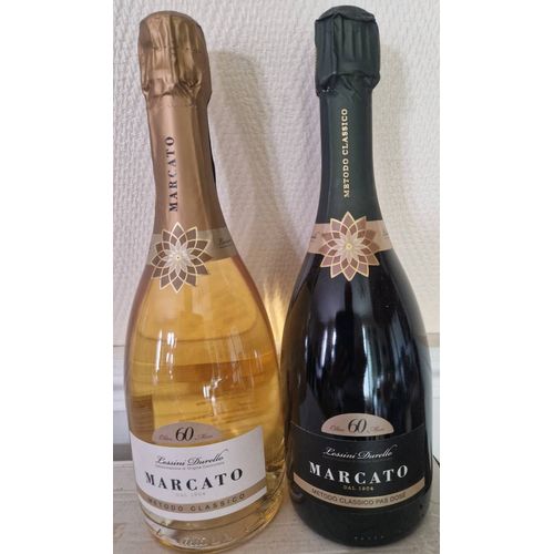 Carton De 6 Marcato, Lessini Durello, 60 Mois De Cave