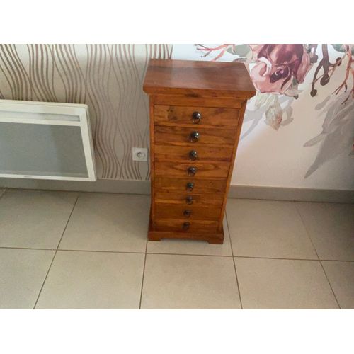 Chiffonnier En Bois Massif De Palissandre Des Inde