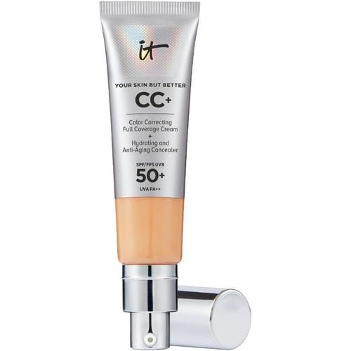 Kalanka-, Crème Cc+ Anti-Âge Your Skin But Better, Haute Couvrance, Waterproof, Enrichi En Peptides, Collagène & Vitamines, Fini Naturel 