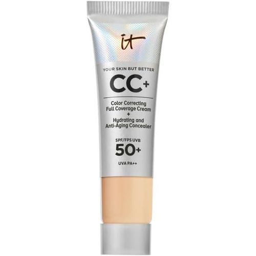 Kalanka-, Crème Cc+ Anti-Âge Your Skin But Better, Haute Couvrance, Waterproof, Enrichi En Peptides, Collagène & Vitamines, Fini Naturel 