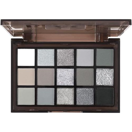 Kalanka-Fards À Paupières 15 Couleurs Le Smokey Métaux Longue Durée Glitter Palette Shimmer Matte Palettes De Maquillage Hautement Pigmentées 