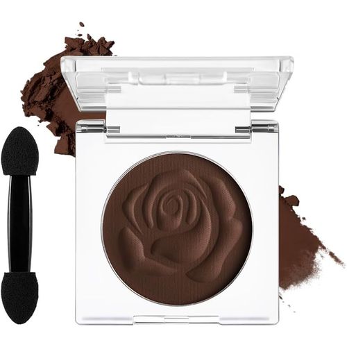 Kalanka-Ombre À Paupières Brune Mate Pigmentée, Résistante À L'eau, Single Brown Eyeshadow Palette Matte, Maquillage Naturel Pour Les Yeux, Végétalienne, #09 (Braun) 