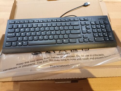 Clavier Touches plates Lenovo USB SD51B37352 Qwerty