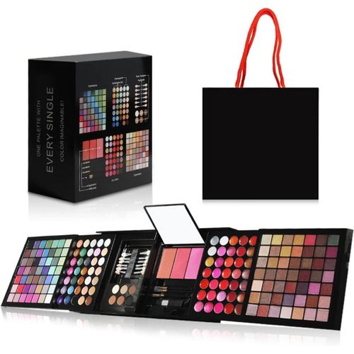 Kalanka-Palettes De Maquillage 177 Couleurs Palette Fard A Paupiere - Coffret De Maquillage Yeux Palettes, Kit De Maquillage Femme Complet Pour Utilisation Professionnel Ou À Maisons 