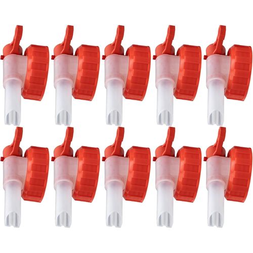 KALANKA-SABEU Fluxx 10pc. AH 13/45 HF Robinet de soutirage pour bidons de 2L et 3L avec filetage DIN 45 extérieur 41,0mm Transvasement sans glouglou