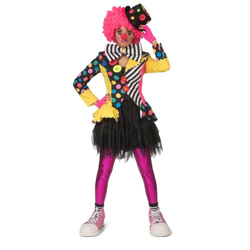 Veste Clown Multicolore Femme - Taille: Xxl