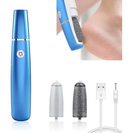 Kalanka-Kit Professionnel D'extracteur De Callosités Électrique Avec Rouleau Rotatif À 360° & Design Étanche - Gratte-Pieds Pour Peaux Dures, Talons Fissurés Et Élimination Des Callosités