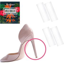 Kalanka-® Moonflower - La Protection Invisible Des Talons Hauts, 2 Paires De Protection Transparente Des Talons Hauts - 4 Pièces À 6 Cm Chacune, Ne Plus Jamais Endomager Ou Abîmer Vos Talons Hauts!