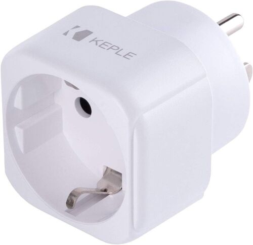 KALANKA-US USA American, Japan Adapter Plug Voyage Type B à EU Europe European Type C E F Prise Socket Adaptor pour Spain ES France FR Germany Denmark Greece Turkey Adaptateur Universel International