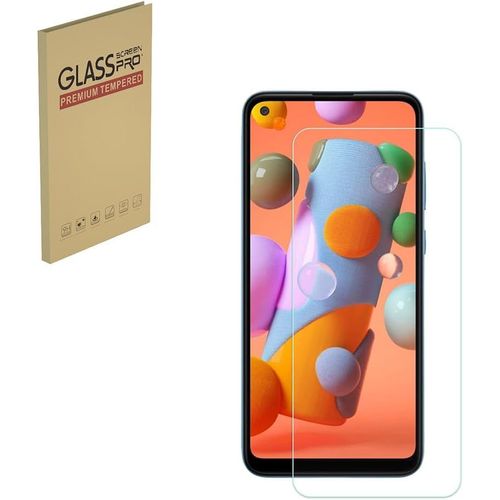 SJZG-Film De Protection D'Écran Pour Samsung Galaxy A11 / Galaxy M11 Film En Verre Trempé Sans Bulles Anti-Rayures 9H Dureté (1 Pc)