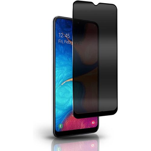 SJZG-Verre Trempé Anti-Espion Pour Samsung Galaxy A20E,Couverture Complète Anti-Spy Privacy Film Protection En Écran Protecteur Pour Samsung Galaxy A20E