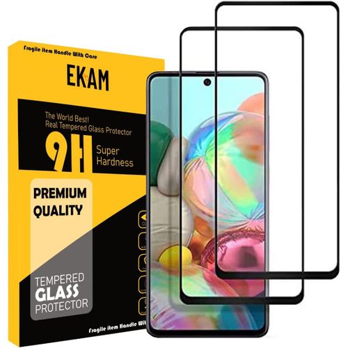 Sjzg-Mobile Stuff Lot De 2 Films De Protection D'écran En Verre Trempé Pour Samsung Galaxy A71