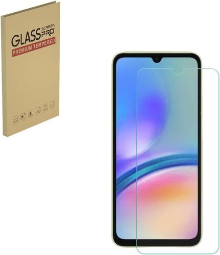 SJZG-Compatible Pour Le Protecteur D¿Écran Samsung Galaxy A05, Verre Trempé Hd 9 Dureté Anti-Rayures Sans Bulles (1Pcs)