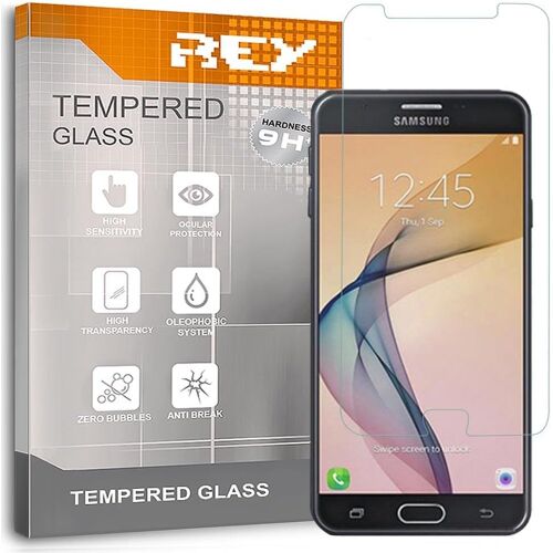 SJZG-Verre Trempé Pour Samsung Galaxy J7 Prime, Protecteur D'Écran Qualité Supérieure