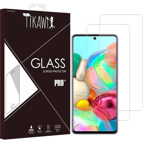 Sjzg-Verre Trempé Compatible Samsung Galaxy A71 / Note 10 Lite (6.7"") [Pack De 2] Film De Protection En Verre, Haute Résistance (9h) Et Sans Bulles D'air, Installation Rapide Et Facile