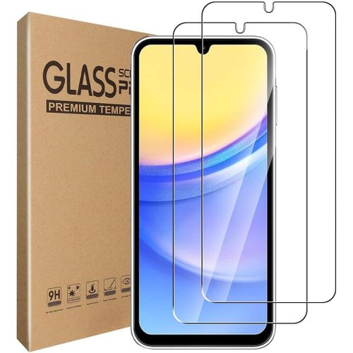 Sjzg-Lot De 2 Films De Protection D'écran En Verre Trempé Pour Samsung Galaxy A15 A24 A25 5g - Anti-Rayures - Anti-Traces De Doigts - Sans Bulles D'air