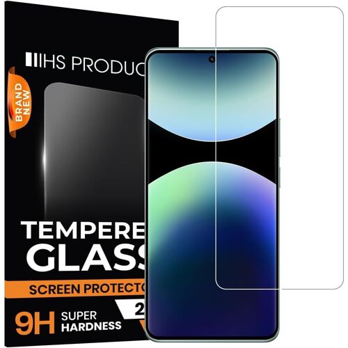 SJZG-Hsp® Verre De Protection D'Écran Pour Xiaomi Redmi Note 14 Pro 5G, Dureté 9H, Résistant Aux Rayures, À L'Huile Et À L'Eau, Transparent, Ultra Résistant