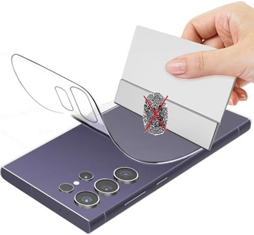 SJZG-2Pcs De Film Hydrogel Mat À L'Arrière Anti - Empreintes Digitales Pour Samsung Galaxy S25 5G 6.2" Film Anti - Éblouissement Haute Sensibilité Film De Protection D'Écran Tpu Flexible